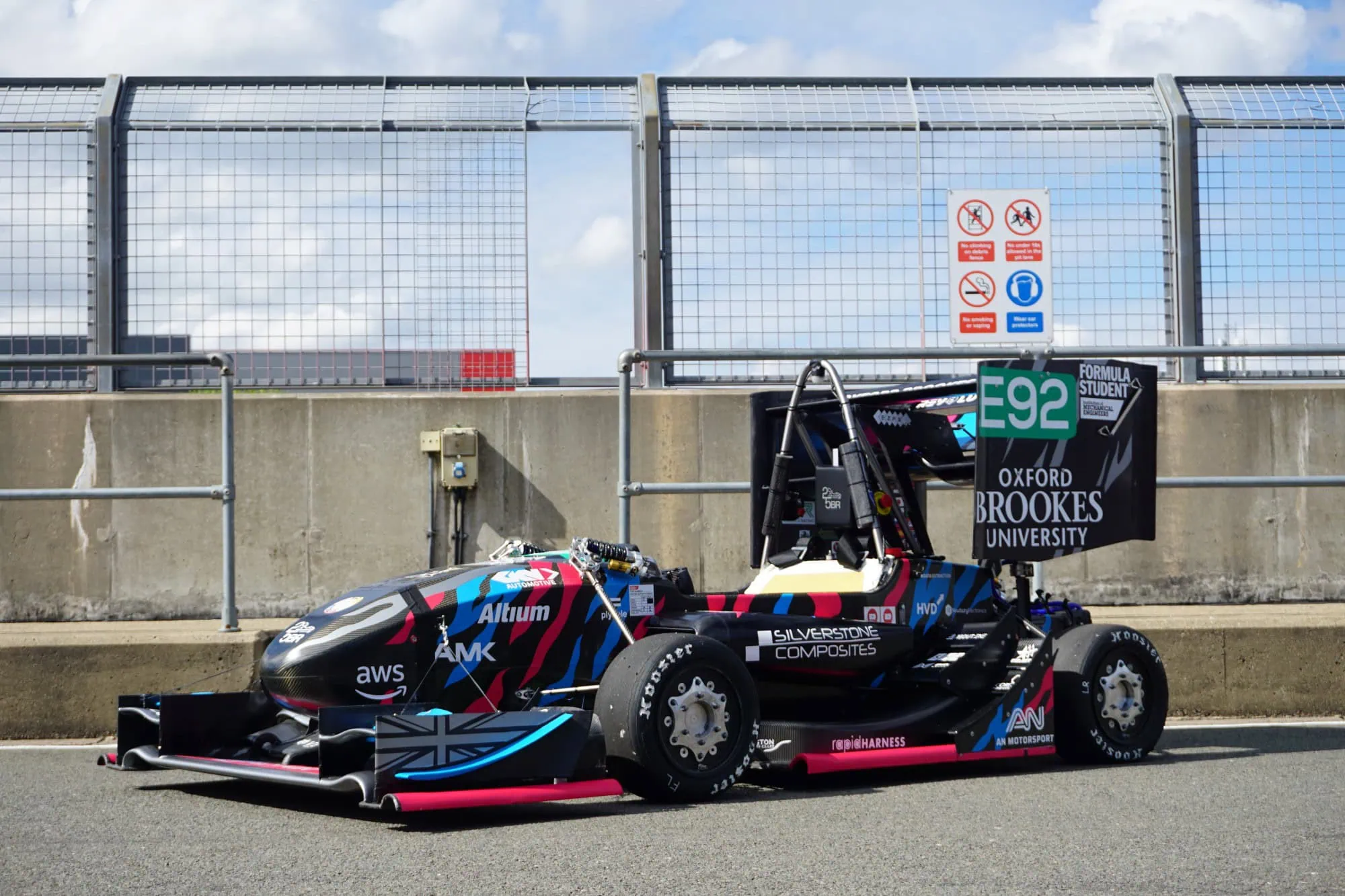High-performance electric car